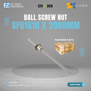 ZKLabs CNC Ball Screw SFU1610 with Ball Screw Nut 2000 mm Length